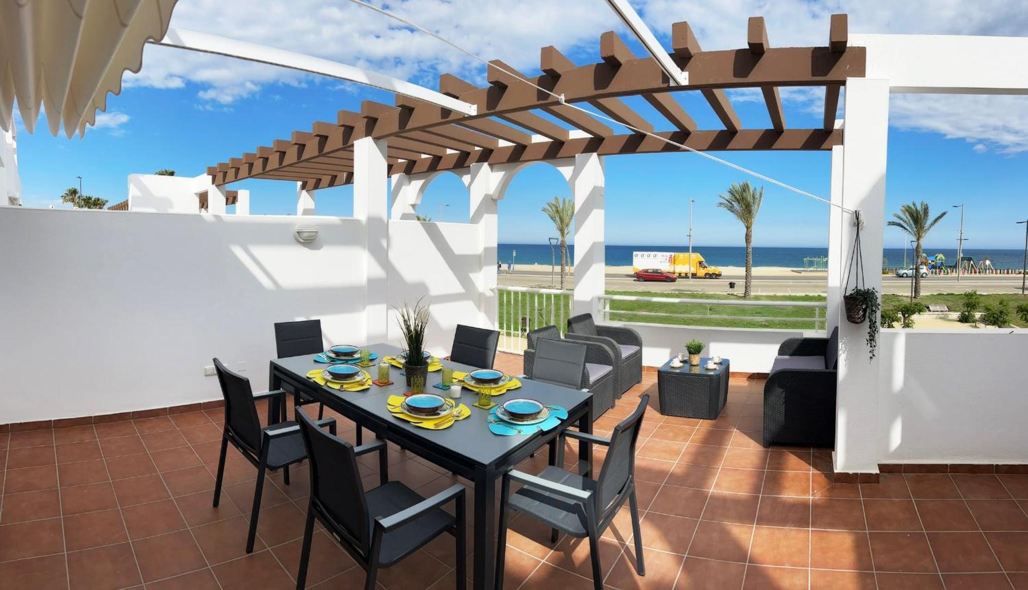 Ferienwohnung Casa Con Piscina, Mojacar Playa Exterior foto